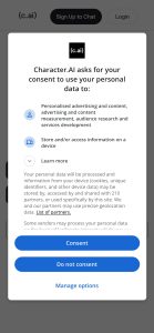 Character.ai mobile