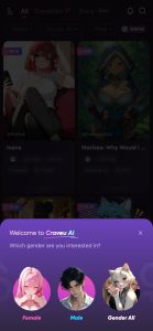 Craveu AI mobile